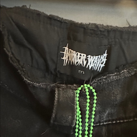 Darker Wavs CHORD DENIM MINI SKIRT - Picture 2 of 2